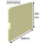 ASPS14016 Parkray Left Side Brick  |  Aspect 14 (Eco)